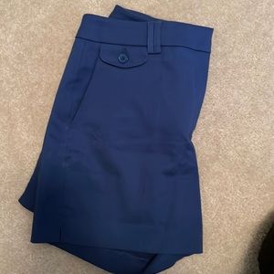 White House Black Market shorts NWT Sz 6 Royal Blue WHBM.